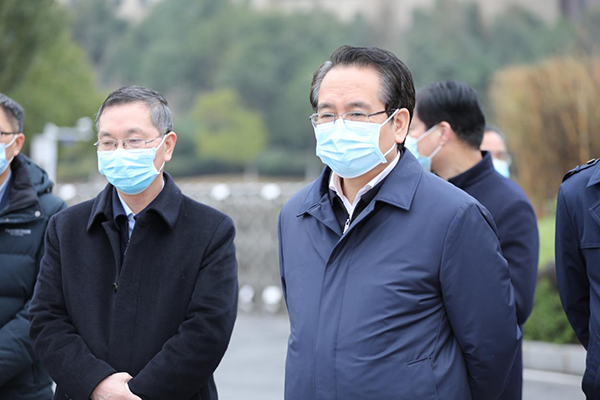 中华全国总工会党组成员谭天星一行到安博页面在线登录调研