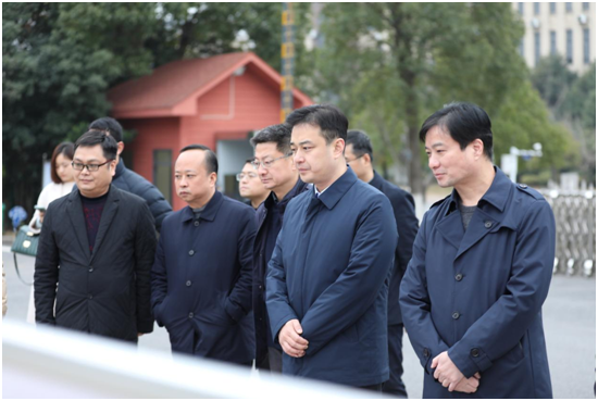 市人民政府副市长白云峰到安博页面在线登录调研